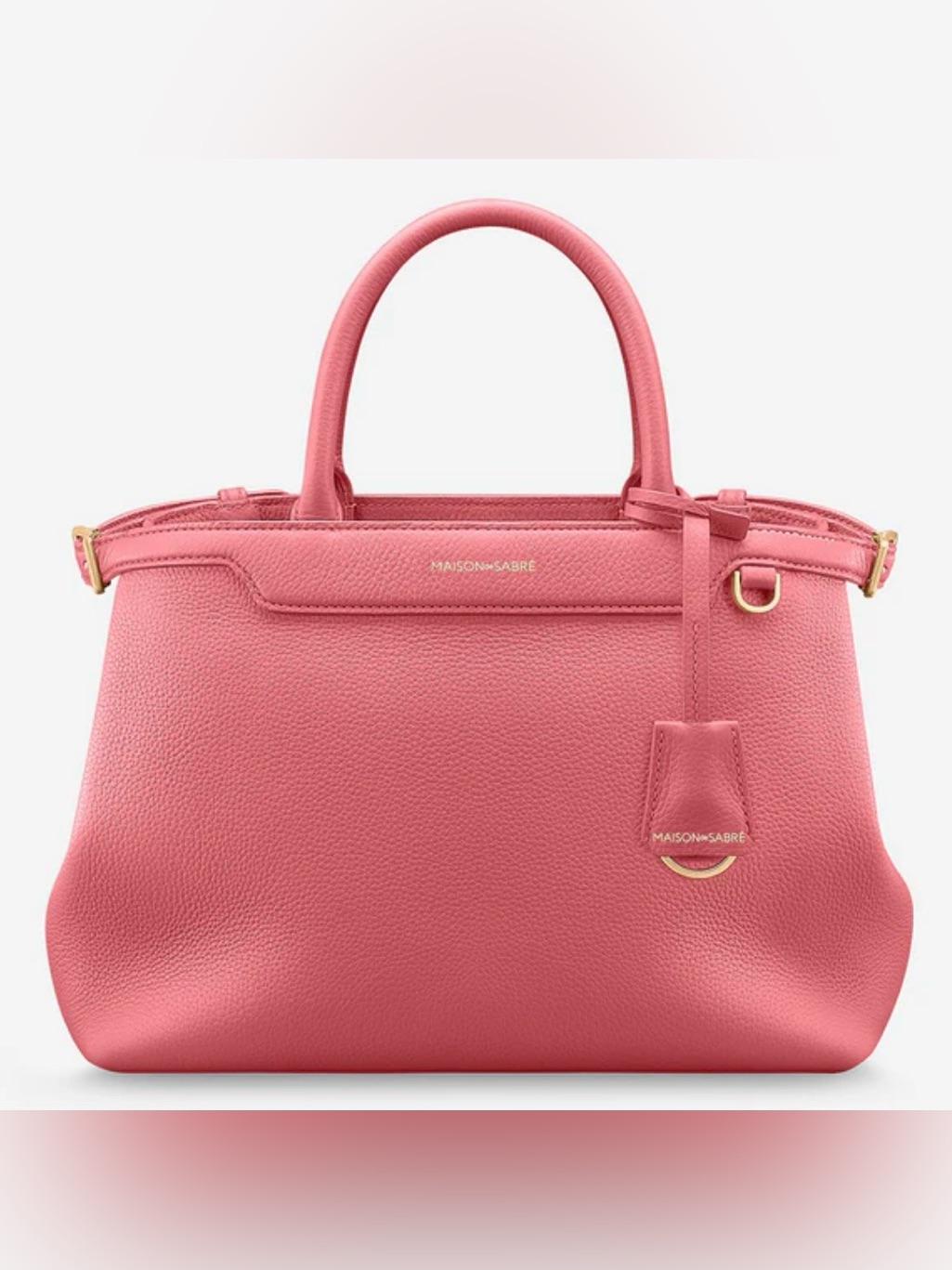 Maison De Sabre Medium Palais Handbag In Candy Pink
